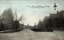 Iowa Ave looking west Iowa City, IA Postcard Postcard