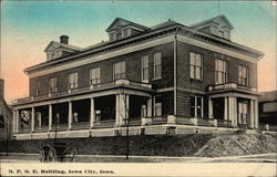 B. P. O. E. Building Iowa City, IA Postcard Postcard