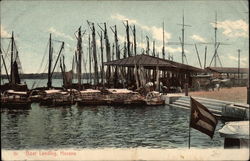 Boat Landing Postcard