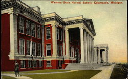 Western State Normal School Kalamazoo, MI Postcard Postcard