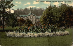 Northern Michigan Asylum Traverse City, MI Postcard Postcard