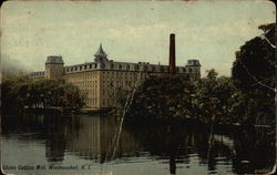 Globe Cotton Mill Woonsocket, RI Postcard Postcard