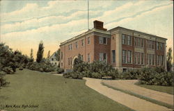 High School Ware, MA Postcard Postcard