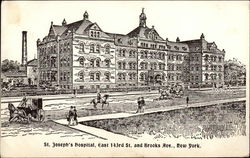 St. Joseph's Hospital at East 143rd St. and Brooks Ave New York, NY Postcard Postcard