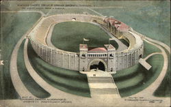 Reinforced Concrete Stadium at Syracuse University Postcard