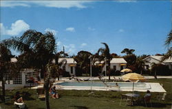 Royal Palm Court Fort Pierce, FL Postcard Postcard