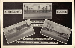 Starlight Lodge Ormond Beach, FL Postcard Postcard