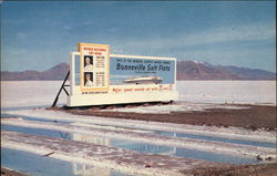 Bonneville Salt Flats Postcard