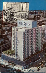 City Squire Motor Inn New York, NY Postcard Postcard