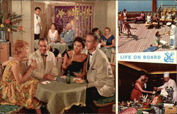 Life on Board Postcard