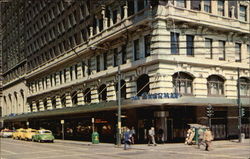 Sherman Hotel at Clark and Randolph Streets in Chicago Illinois Postcard Postcard