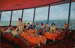 The Space Needle Restaurant Postcard