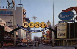 Reno Arch and Virginia Street Postcard