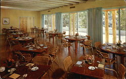 The Bishop's Lodge - Sunset Dining Room Postcard