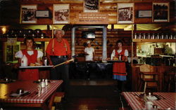 Paul Bunyan Logging Camp Cook Shanty Postcard