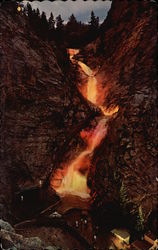 Seven Falls, South Cheyenne Canyon Postcard