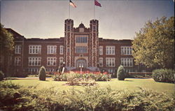 Kansas Wesleyan University - The Hall of the Pioneers Postcard