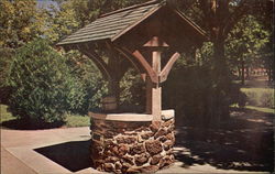 The Wishing Well Kansas Wesleyan University Salina, KS Postcard Postcard