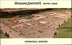 Howard Johnson's Motor Lodge Springfield, MO Postcard Postcard