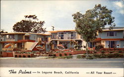 The New Palms Laguna Beach, CA Postcard Postcard