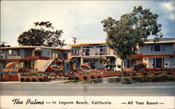 The New Palms, 250-256 Cliff Drive Laguna Beach, CA Postcard Postcard