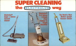 Super Cleaning the Electrolux Way Postcard