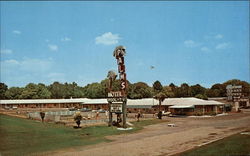 The Palms Motel Mobile, AL Postcard Postcard