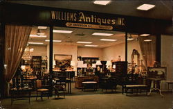 Williams Antiques, Inc Anderson, SC Advertising Postcard Postcard