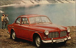 Volvo 122s Two Door Sedan Postcard