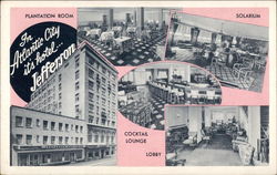 Jefferson Hotel Atlantic City, NJ Postcard Postcard