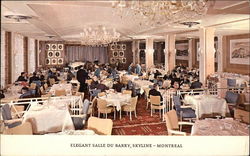 Salle Du Barry, Skyline Hotel Montreal, QC Canada Quebec Postcard Postcard