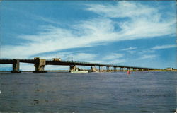 Ocean Drive Bridge Postcard