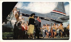 United Air Lines Mainliner Postcard