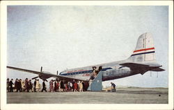 United Air Lines "Age of Flight" Mainliner Postcard