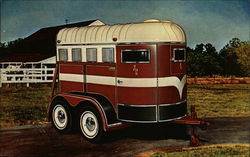 Turnbull Horse Trailers Advertising Postcard Postcard