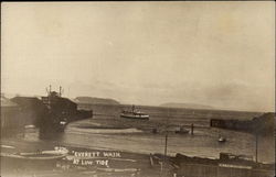 At Low Tide Everett, WA Postcard Postcard