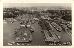 Pier 91 Seattle, WA Postcard Postcard