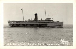 SS Catalina Santa Catalina Island, CA Postcard Postcard