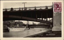 Donaukanal Vienna, Austria Postcard Postcard