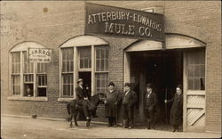 Atterbury-Edwards Mule Co Postcard