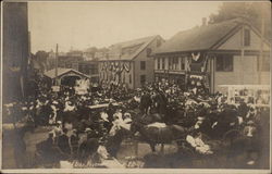 Fair in Town 1908, Dover-Foxcroft Maine Postcard Postcard