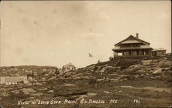 View at Long Goye Point South Bristol, ME Postcard Postcard