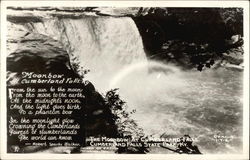 The Moonbow at Cumberland Falls Corbin, KY Postcard Postcard