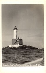 Seal Rocks Light House Postcard