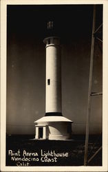 Point Arena Lighthouse, Mendocino Coast Postcard