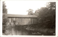 Covered Bridge Postcard