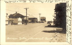 Business Section, Humarock Beach Postcard