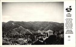 The Chimes Tower at Avalon Bay on Catalina Island Postcard