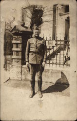 Soldier's Portrait Postcard