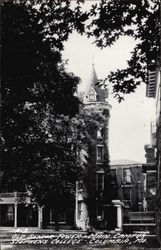 Old Senior Tower, Main Campus, Stephens COllege Columbia, MO Postcard Postcard